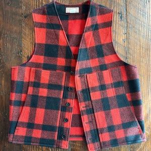 Filson Mackinaw Wool Vest Vintage